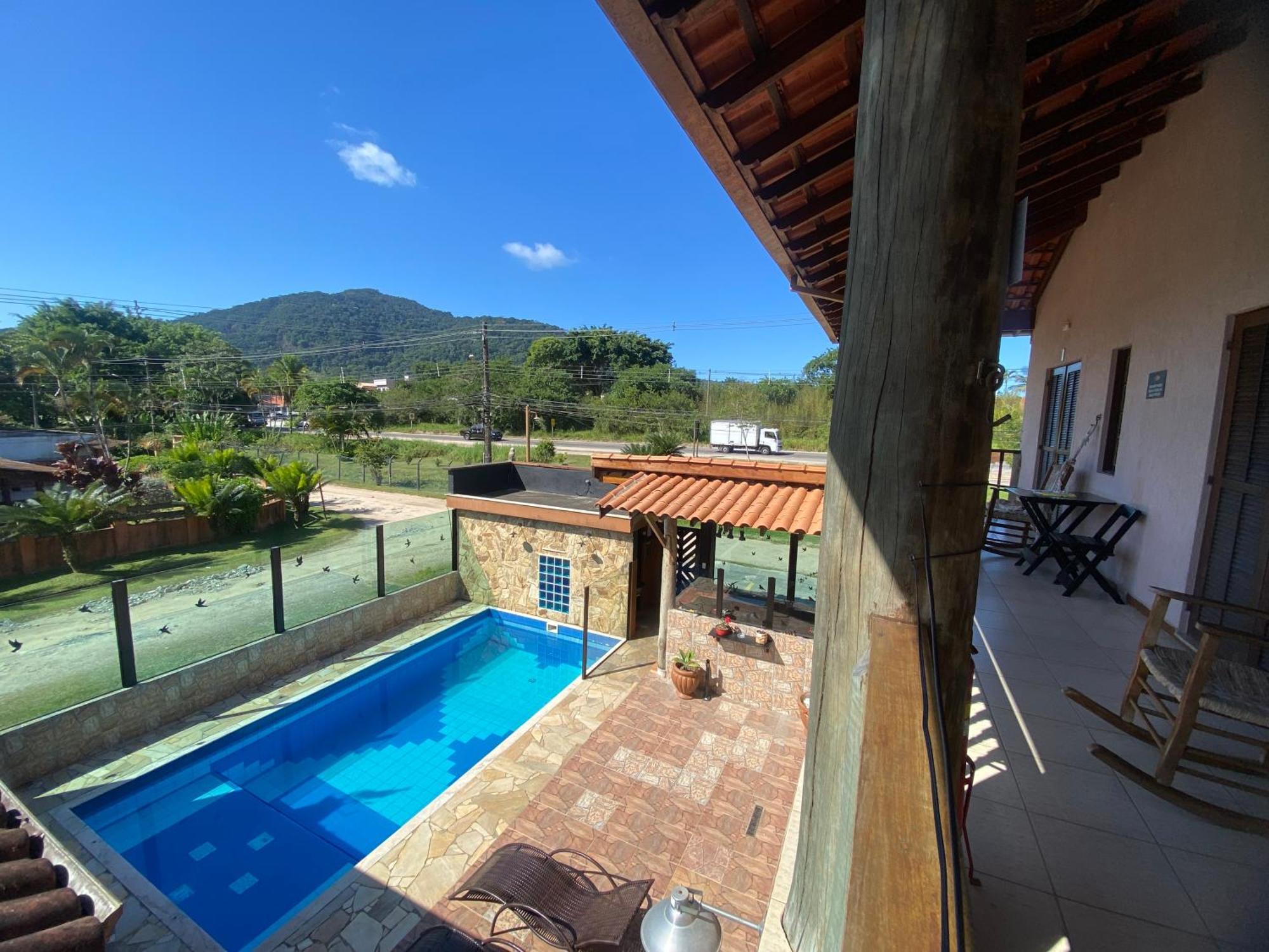Pousada Chales Madu Ubatuba Buitenkant foto